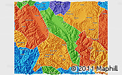 Political 3D Map of Midu