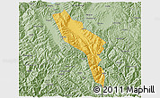 Savanna Style 3D Map of Midu