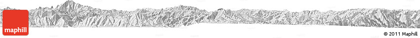 Silver Style Horizon Map of Midu
