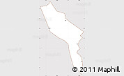 Classic Style Simple Map of Midu, cropped outside