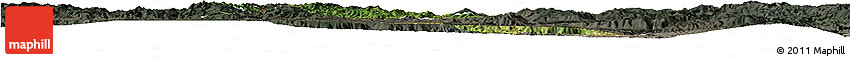 Satellite Horizon Map of Mouding, darken, semi-desaturated