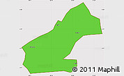 Political Simple Map of Mouding, cropped outside