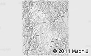 Silver Style 3D Map of Ninglang