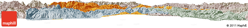 Political Horizon Map of Ninglang, lighten, semi-desaturated Political Horizon Map of Ninglang, lighten, semi-desaturated