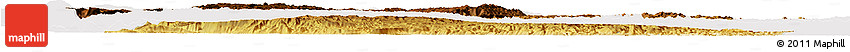 Physical Horizon Map of Qiubei, cropped outside