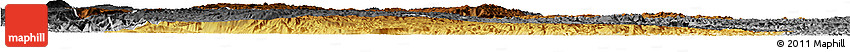 Physical Horizon Map of Qiubei, desaturated
