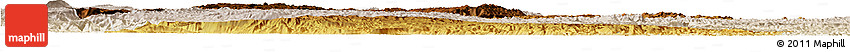 Physical Horizon Map of Qiubei, lighten