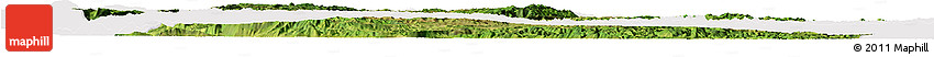 Satellite Horizon Map of Qiubei, cropped outside