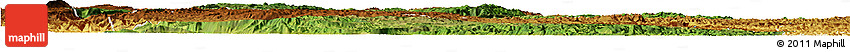 Satellite Horizon Map of Qiubei, physical outside