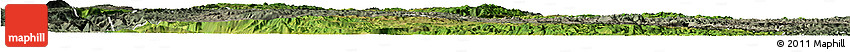 Satellite Horizon Map of Qiubei, semi-desaturated