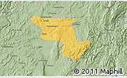 Savanna Style 3D Map of Qujing