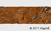 Physical Panoramic Map of Qujing