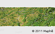 Satellite Panoramic Map of Qujing