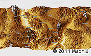 Physical Panoramic Map of Shidian