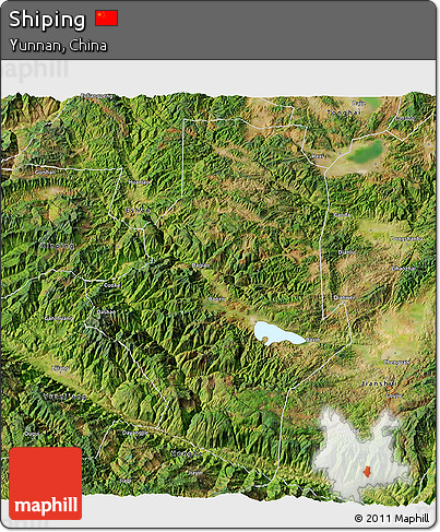 Satellite 3D Map of Shiping