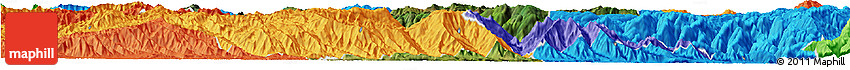 Satellite Horizon Map of Shiping, political outside