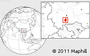 Blank Location Map of Shiping