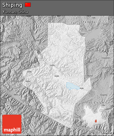 Gray Map of Shiping