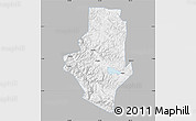Gray Map of Shiping, single color outside