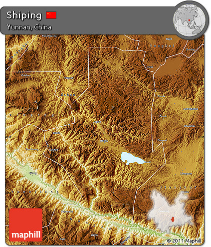 Physical Map of Shiping