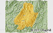 Savanna Style 3D Map of Shuangjiang