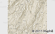 Shaded Relief Map of Shuangjiang