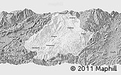 Gray Panoramic Map of Shuangjiang