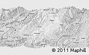 Silver Style Panoramic Map of Shuangjiang