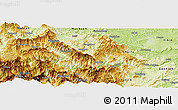 Physical Panoramic Map of Suijiang