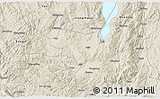 Shaded Relief 3D Map of Tonghai