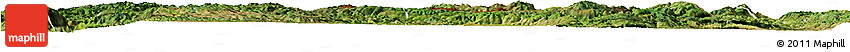 Physical Horizon Map of Tonghai, satellite outside