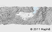 Gray Panoramic Map of Tonghai