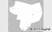 Gray Simple Map of Tonghai