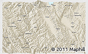 Shaded Relief 3D Map of Weishan