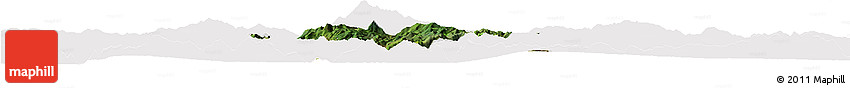 Satellite Horizon Map of Weishan, cropped outside