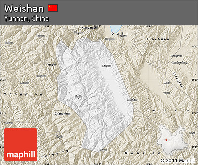 Classic Style Map of Weishan