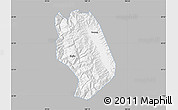 Gray Map of Weishan, single color outside