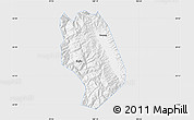 Silver Style Map of Weishan, single color outside