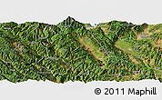 Satellite Panoramic Map of Weishan