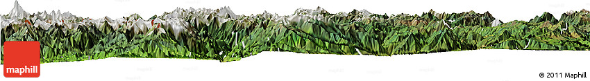 Satellite Horizon Map of Weixin Satellite Horizon Map of Weixin