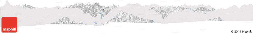 Silver Style Horizon Map of Weixin, single color outside Silver Style Horizon Map of Weixin, single color outside