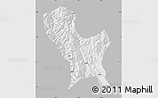 Gray Map of Weixin, single color outside