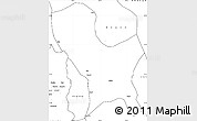 Blank Simple Map of Weixin