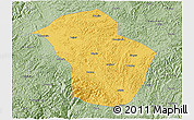 Savanna Style 3D Map of Wuenshan