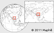 Blank Location Map of Xiaguan Shi, highlighted parent region, within the entire country