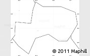 Blank Simple Map of Xiaguan Shi, no labels
