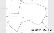 Blank Simple Map of Xiaguan Shi