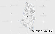 Silver Style Map of Xiangyun, single color outside
