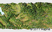 Satellite Panoramic Map of Xiangyun