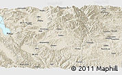 Shaded Relief Panoramic Map of Xiangyun